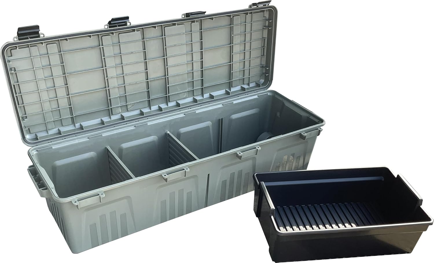 Hunting And Outdoor Supplies - Water-Resistant Stackable Hunting Gear Crate, Holds
