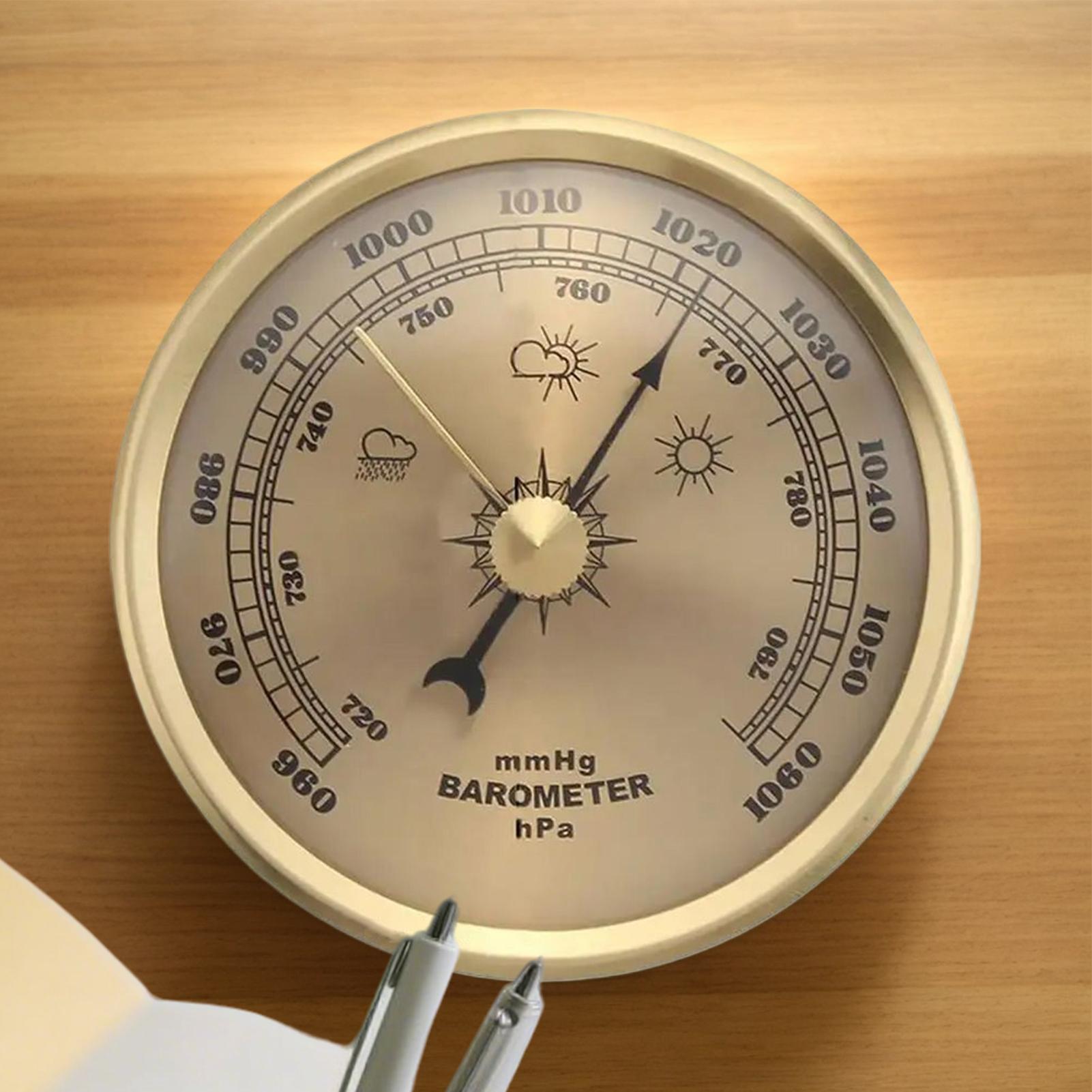 Weather Barometer Pressure Cha - Hunting Outdoor Thermometer avaliação e preço
