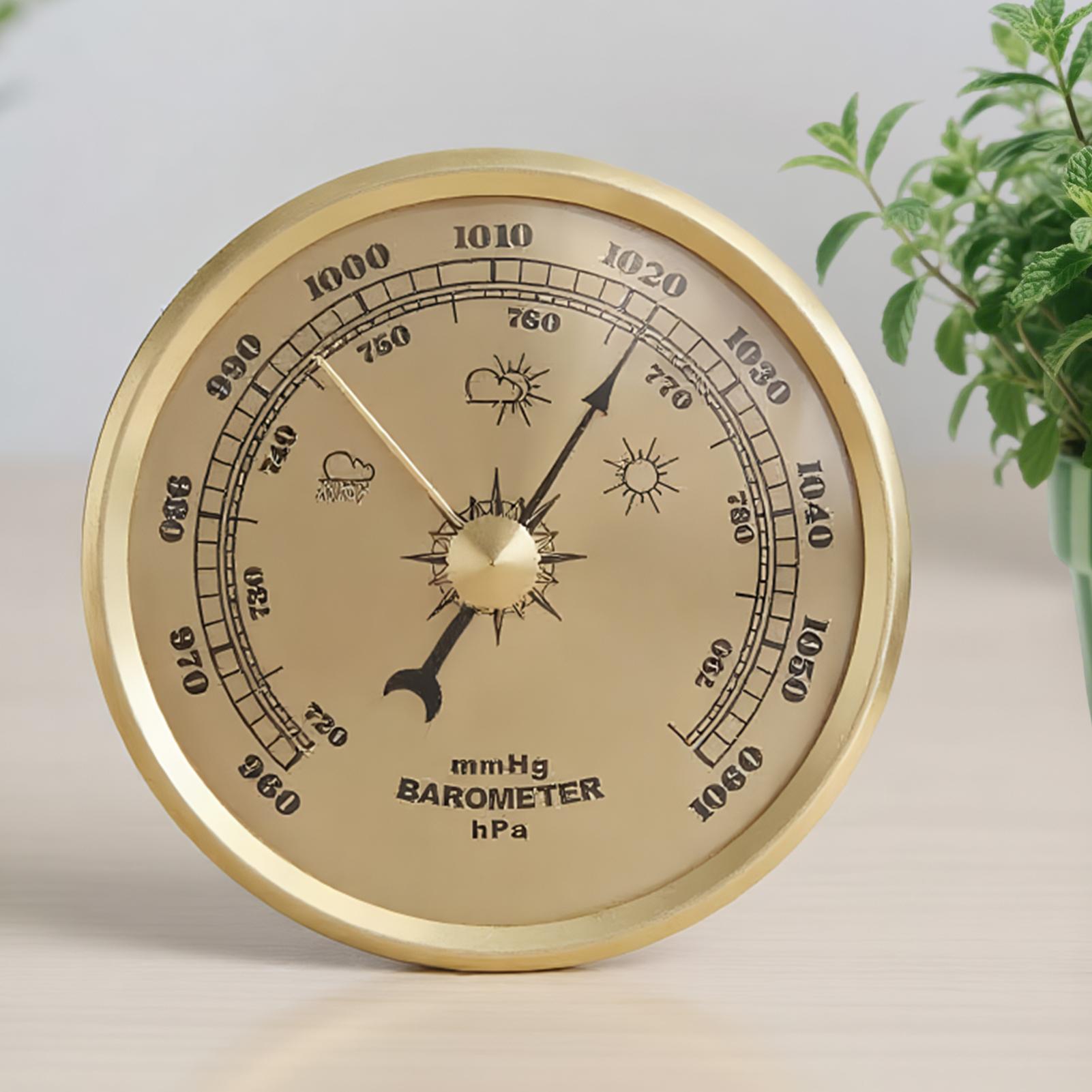 Weather Barometer Pressure Cha - Hunting Outdoor Thermometer avaliação e preço
