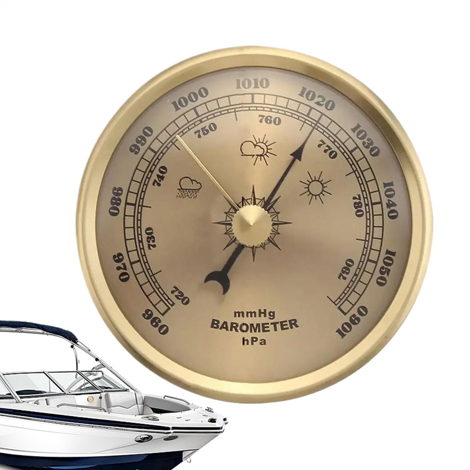 Weather Barometer Pressure Cha - Hunting Outdoor Thermometer avaliação e preço