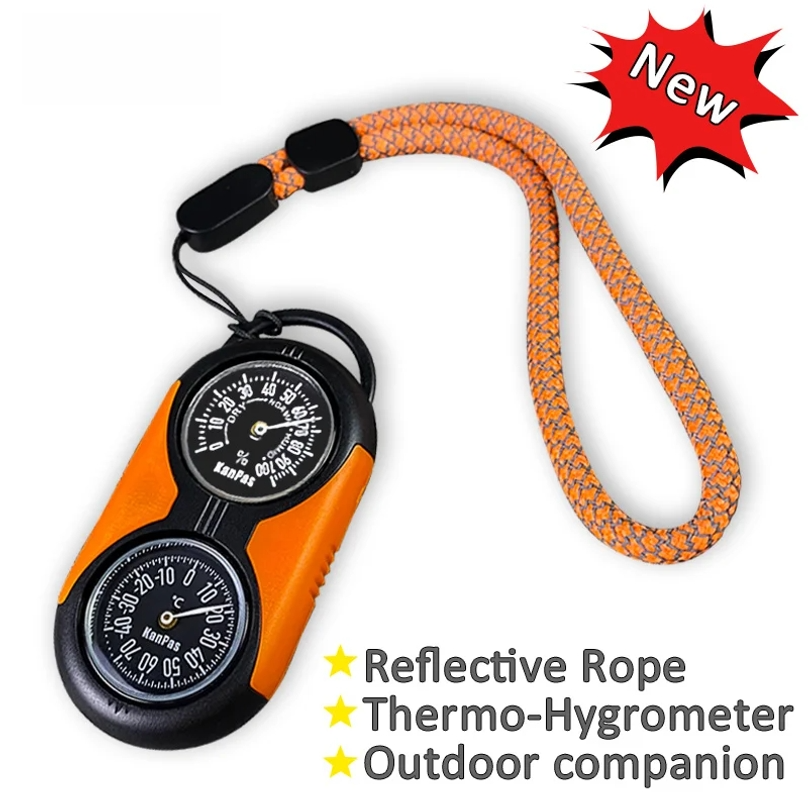 Thermometer Compass Kit /Quali - Hunting Outdoor Thermometer avaliação e preço