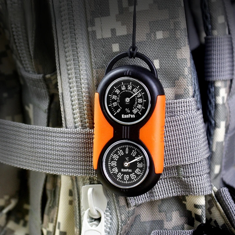 Thermometer Compass Kit /Quali - Hunting Outdoor Thermometer avaliação e preço