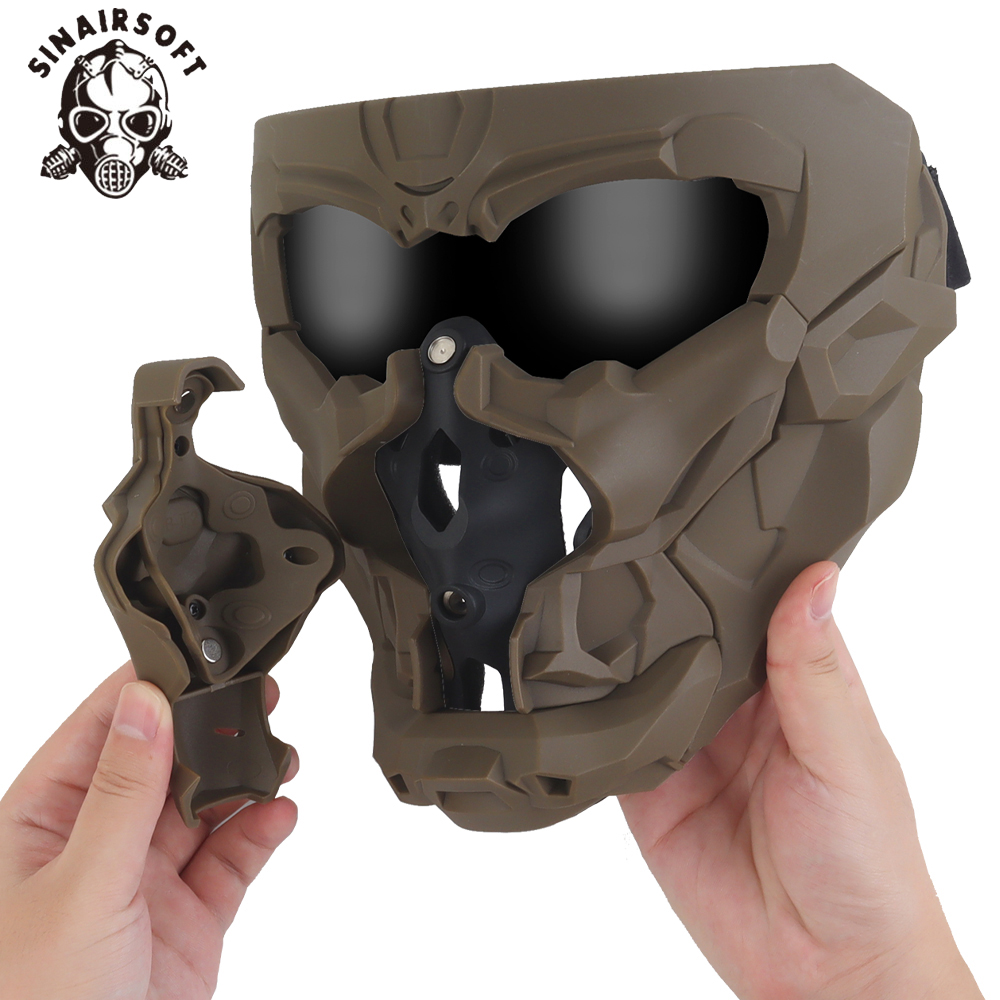 SINAIRSOFT Tactical Mask Cospl - Outdoor Hunting Movies avaliação e preço