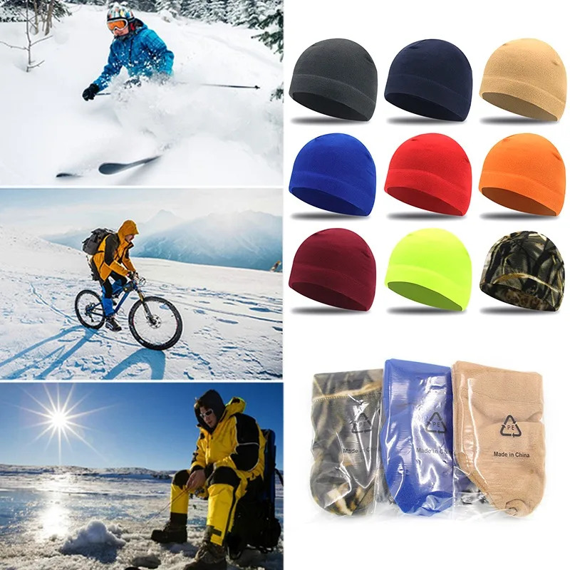 3/1 pcs Outdoor Fleece Sports  - Mens Outdoor Hunting Hats avaliação e preço