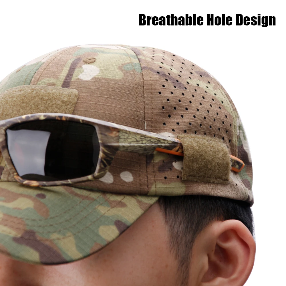 Breathable Camouflage Baseball - Mens Outdoor Hunting Hats avaliação e preço