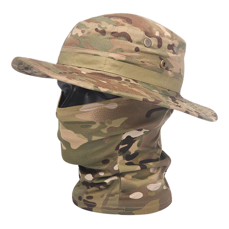 Camouflage Boonie Cap Balaclav - Mens Outdoor Hunting Hats avaliação e preço