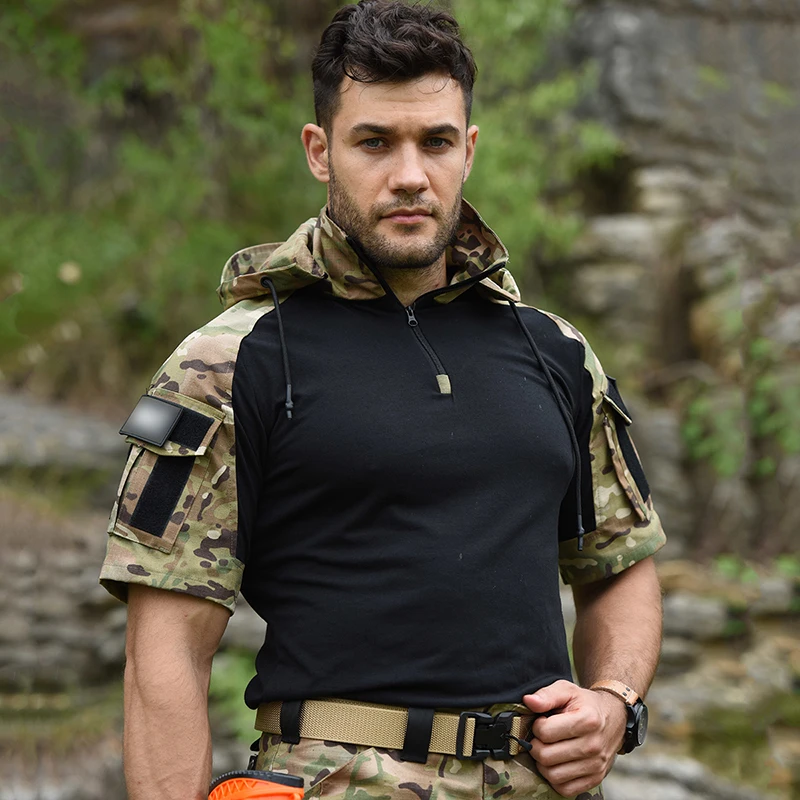 Tactical T-shirt Men Short Sle - Wildman Hunting & Outdoor avaliação e preço