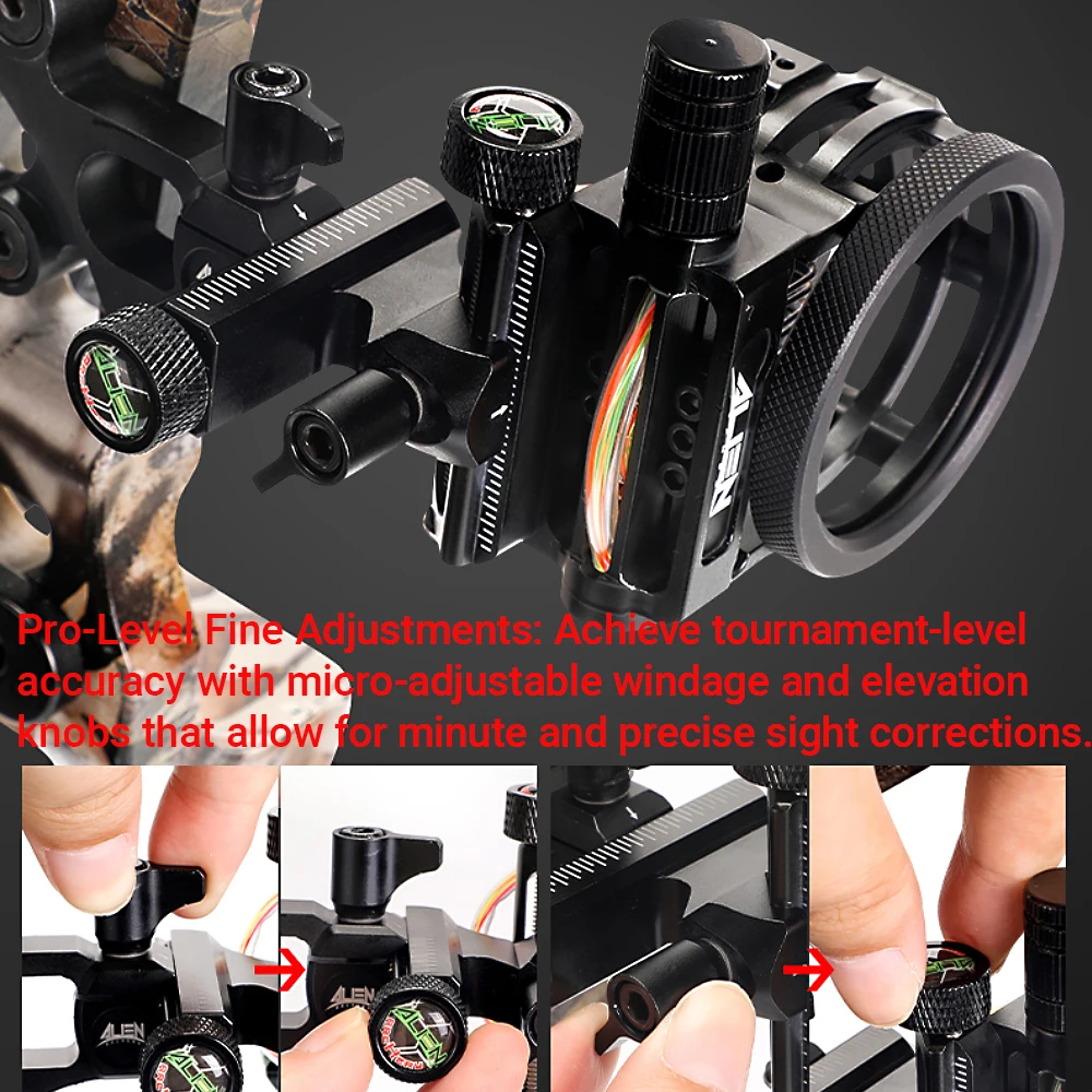 Archery Compound Bow Sight 2X/ - Hunting Bow Compound avaliação e preço