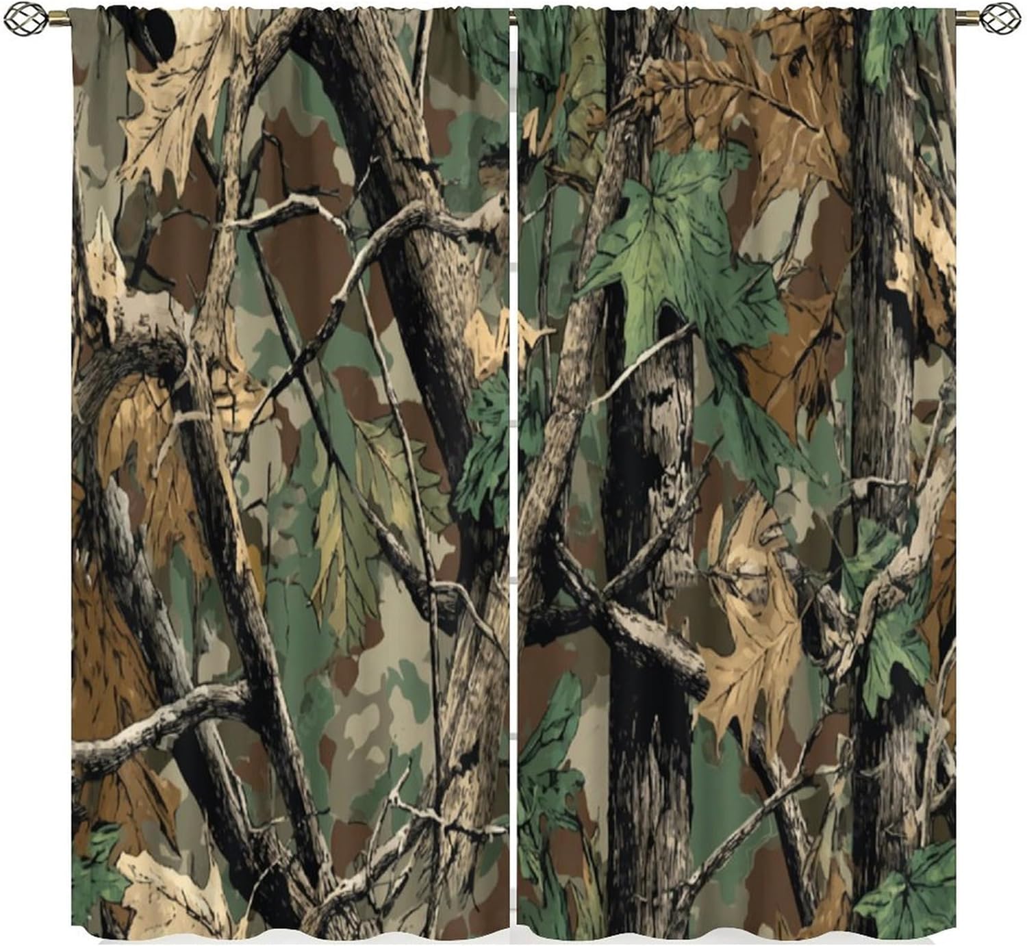 Forest Camouflage Curtains, Fo - Hunting And Camping In Forest avaliação e preço