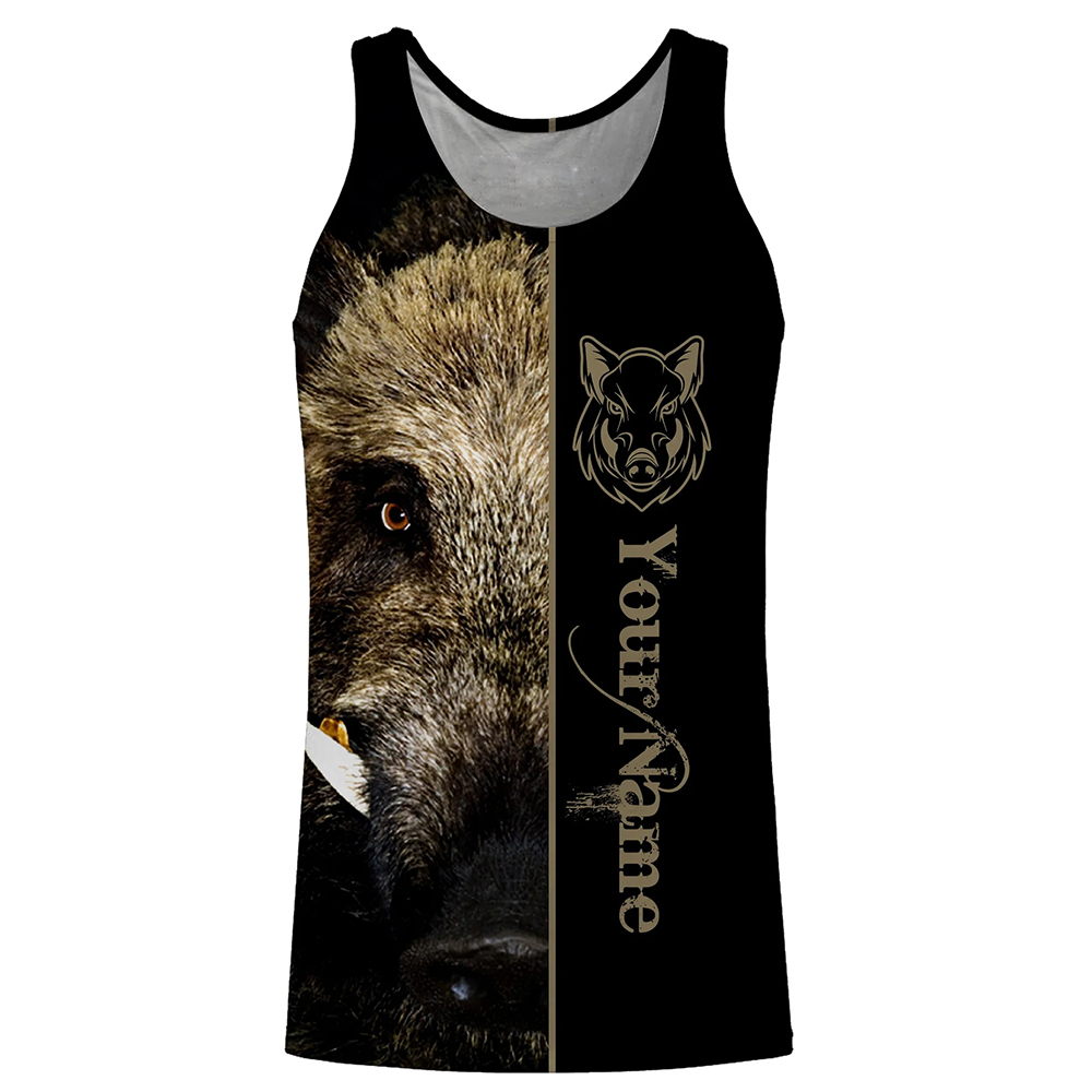 Custom Name Boar Hunter Tank T - Wildman Hunting & Outdoor avaliação e preço