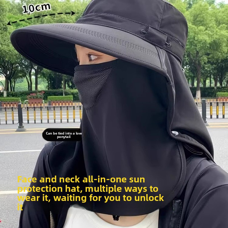 Summer Sun Hats with Face Mask - Mens Outdoor Hunting Hats avaliação e preço