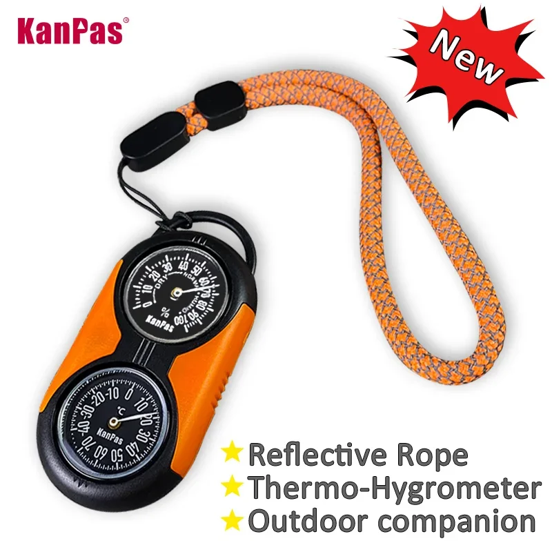KANPAS Thermometer Compass Kit - Hunting Outdoor Thermometer avaliação e preço