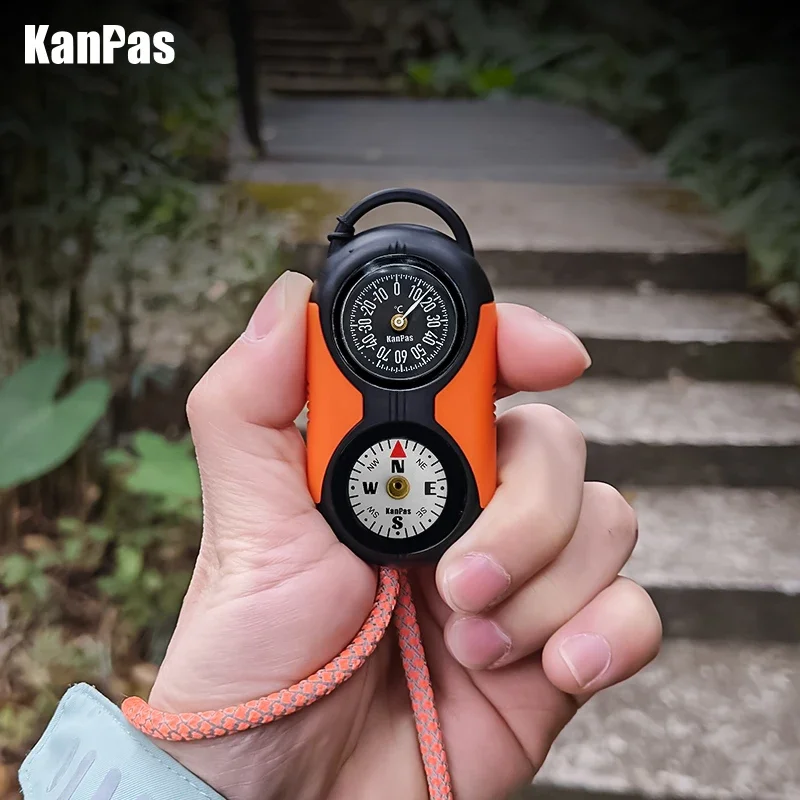 KANPAS Thermometer Compass Kit - Hunting Outdoor Thermometer avaliação e preço