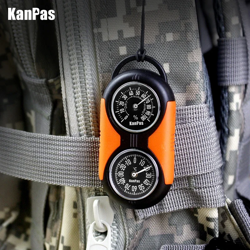 KANPAS Thermometer Compass Kit - Hunting Outdoor Thermometer avaliação e preço