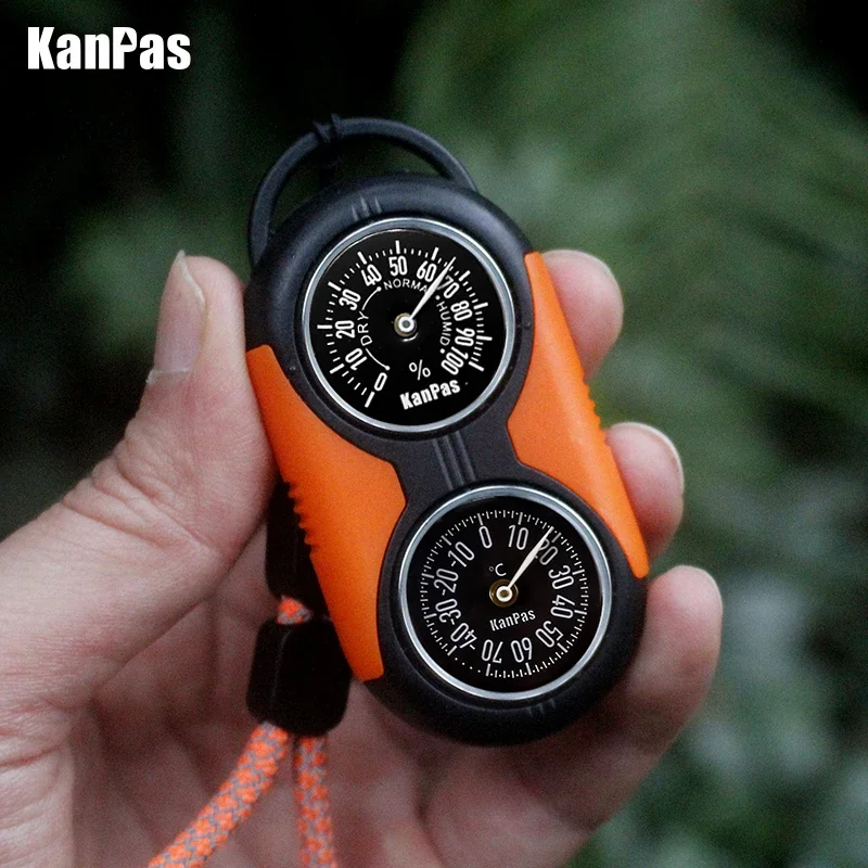 KANPAS Thermometer Compass Kit - Hunting Outdoor Thermometer avaliação e preço