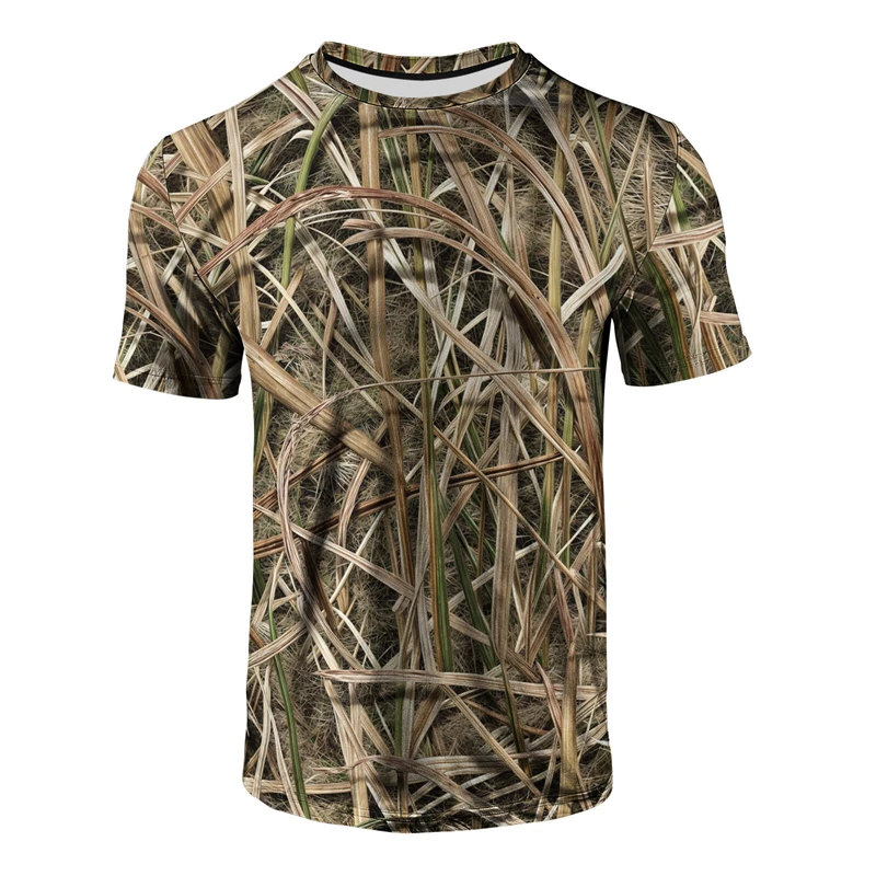 Men's Grass Camouflage Print T - Hunting Outdoor Shop avaliação e preço