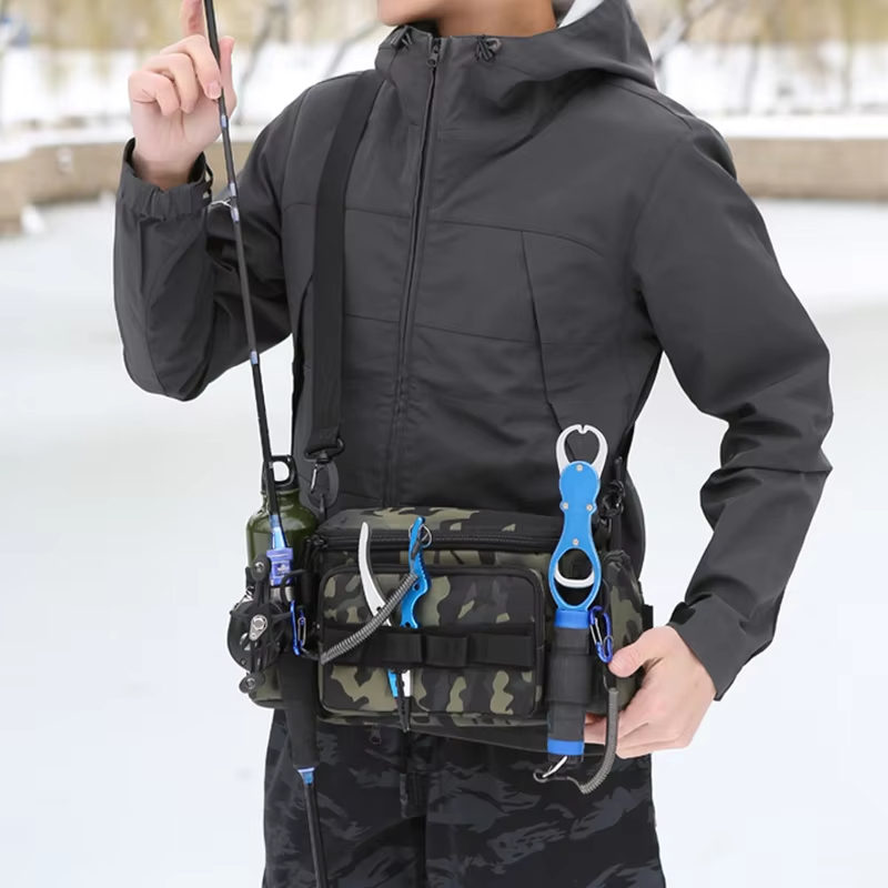 Tactical Camping Waist Bag Fis - Hunting And Camping In Forest avaliação e preço