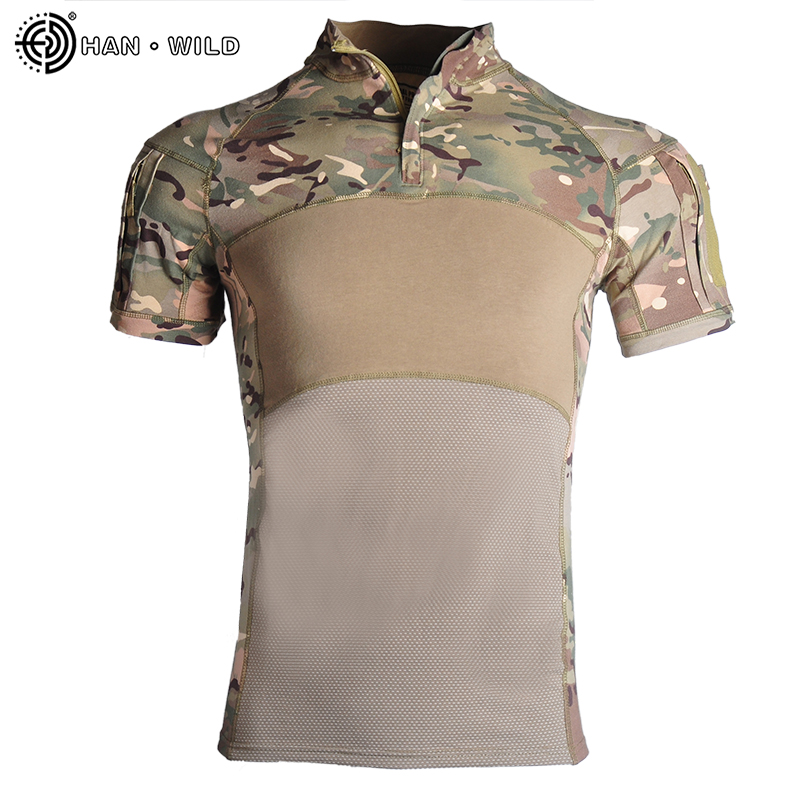 Men Combat Shirts Airsoft Tact - Wildman Hunting & Outdoor avaliação e preço