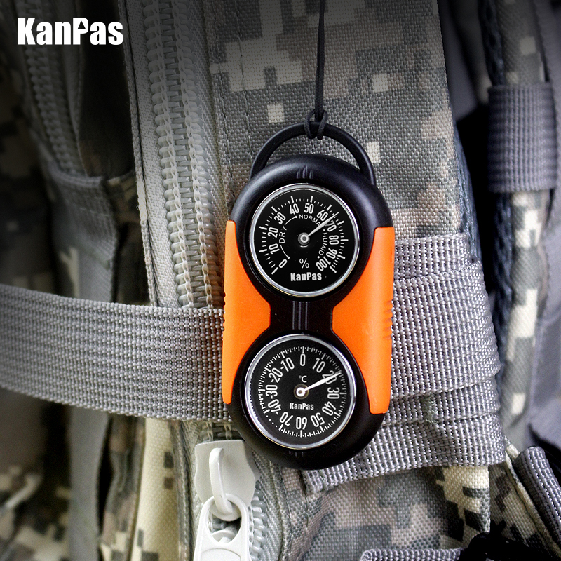 KANPAS Thermometer Compass Kit - Hunting Outdoor Thermometer avaliação e preço