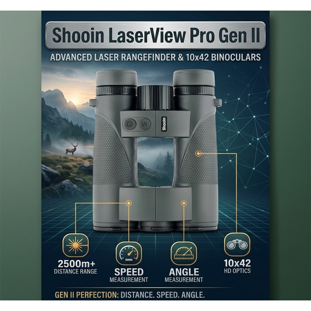 Shooin LaserView Pro Gen II La - Rangefinder Laser Hunting avaliação e preço