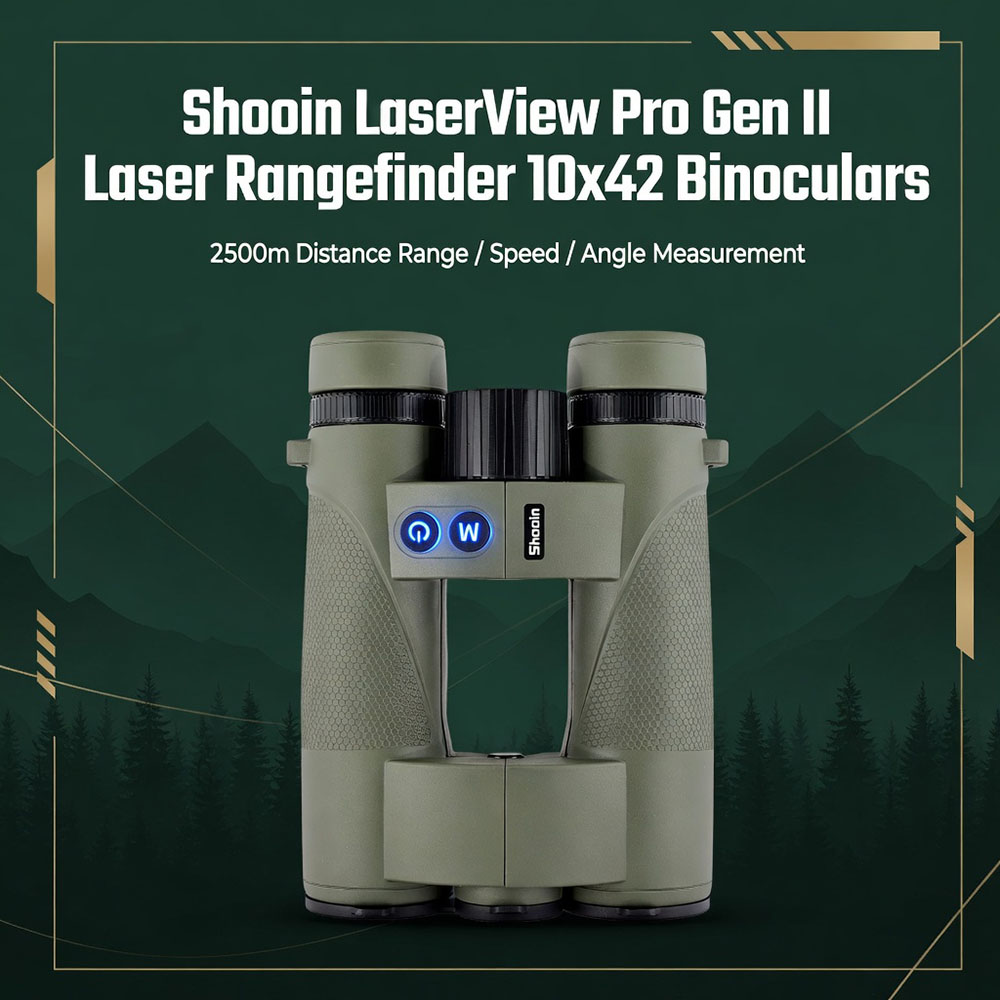 Shooin LaserView Pro Gen II La - Rangefinder Laser Hunting avaliação e preço