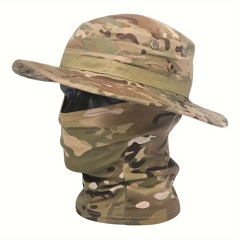 Camouflage Balaclava Boonie Ha - Mens Outdoor Hunting Hats avaliação e preço