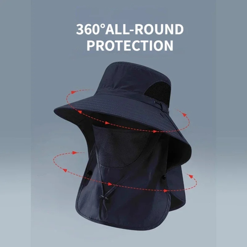 Summer Sun Hats UV Protection  - Mens Outdoor Hunting Hats avaliação e preço