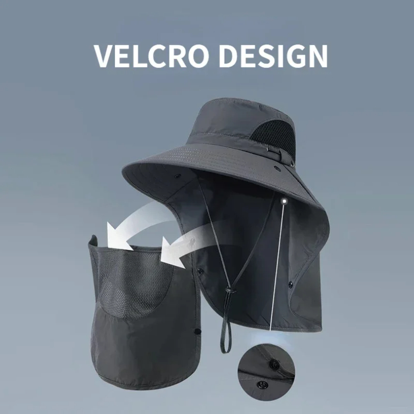 Summer Sun Hats UV Protection  - Mens Outdoor Hunting Hats avaliação e preço