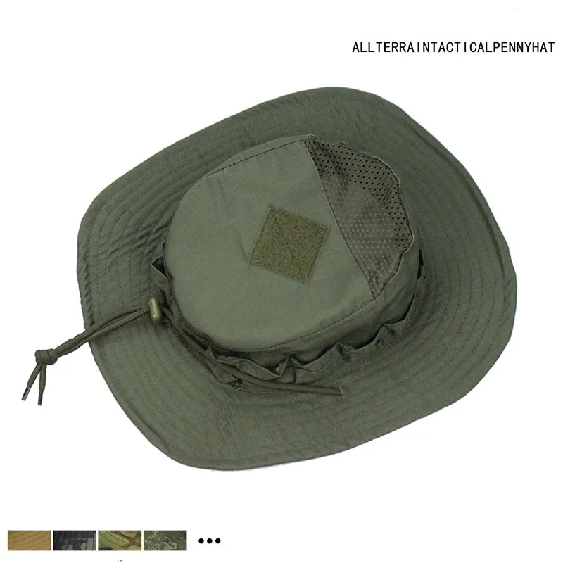 New Tactical Camouflage Boonie - Mens Outdoor Hunting Hats avaliação e preço