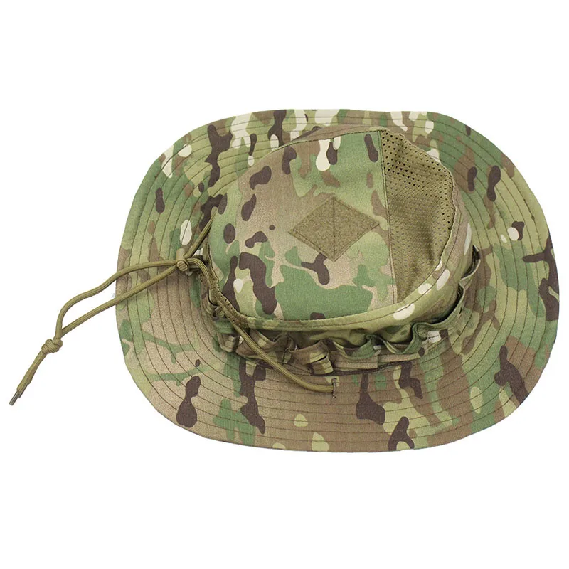 New Tactical Camouflage Boonie - Mens Outdoor Hunting Hats avaliação e preço