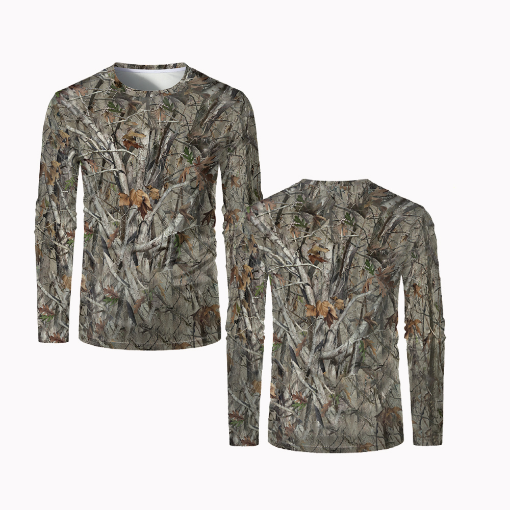 2024 New Hunting Camouflage T- - Hunting And Camping In Forest avaliação e preço