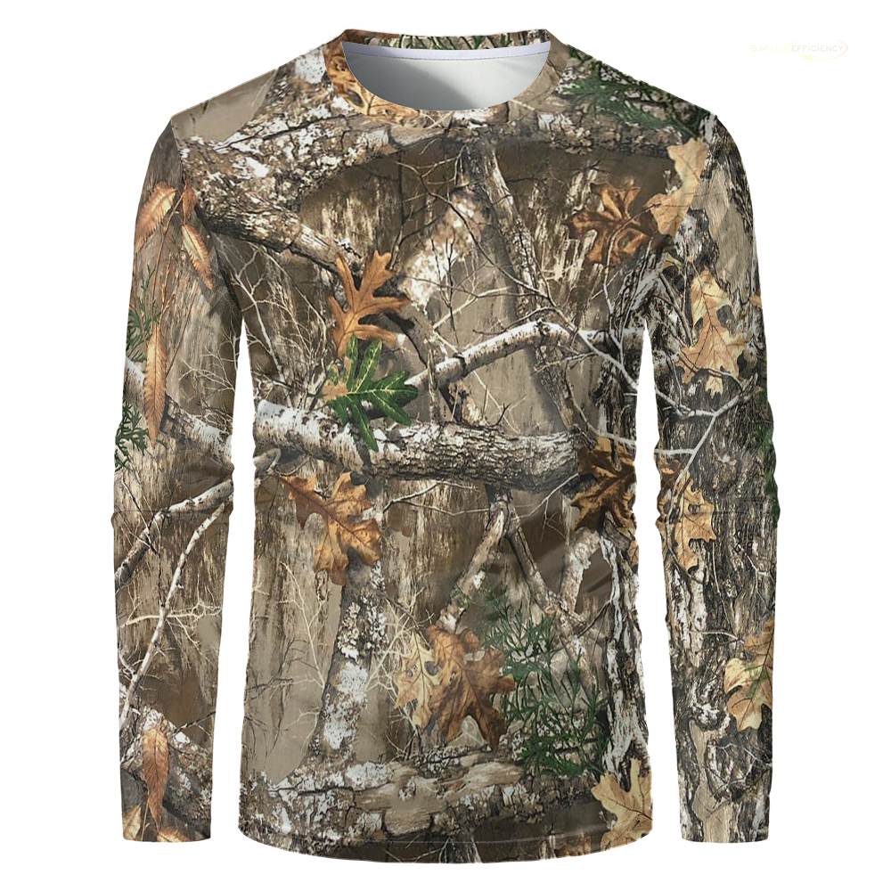 2024 New Hunting Camouflage T- - Hunting And Camping In Forest avaliação e preço
