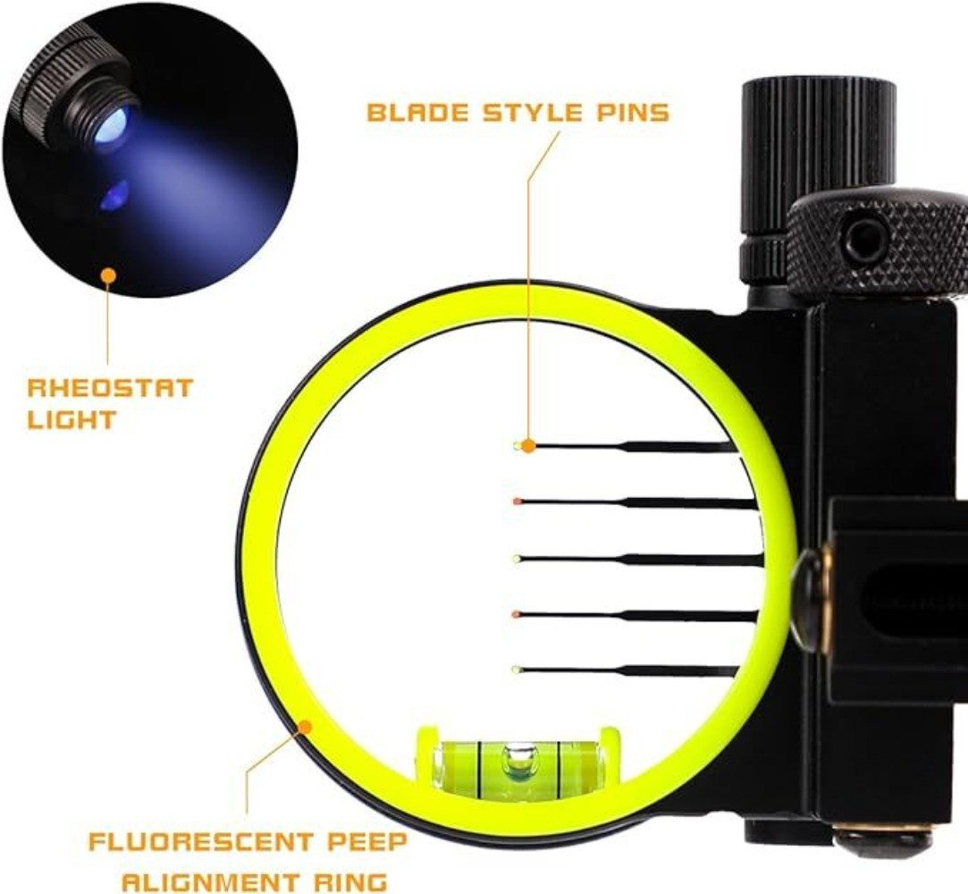 Archery 0.019'' Fiber Optic Ad - Hunting Bow Compound avaliação e preço