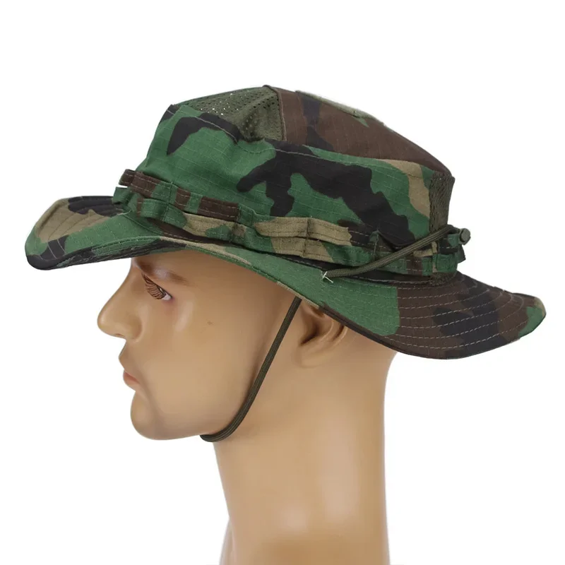 FG atacs Camouflage Boonie Hat - Mens Outdoor Hunting Hats avaliação e preço