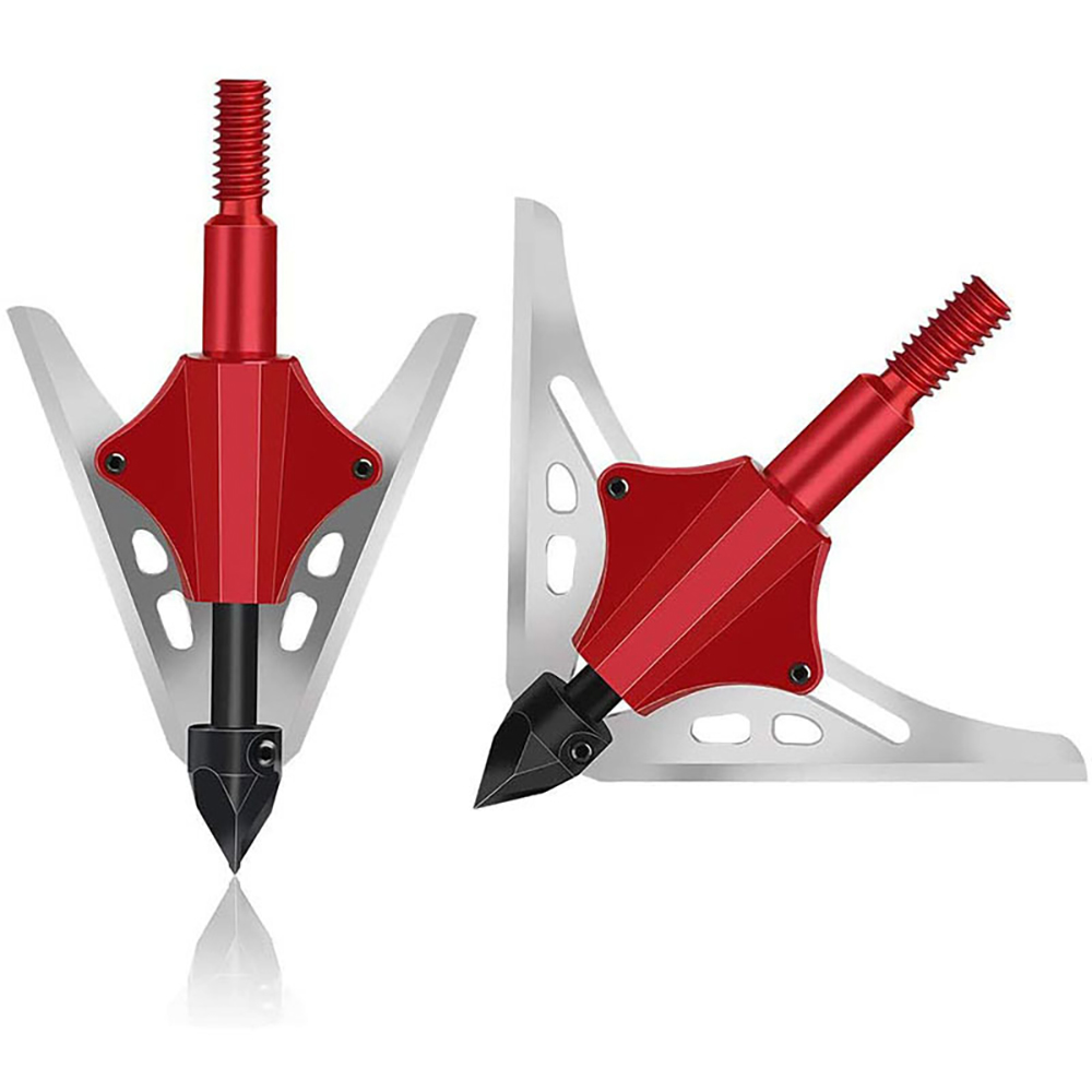 GZMO 6 Pcs Hunting Broadheads  - Hunting Bow Compound avaliação e preço