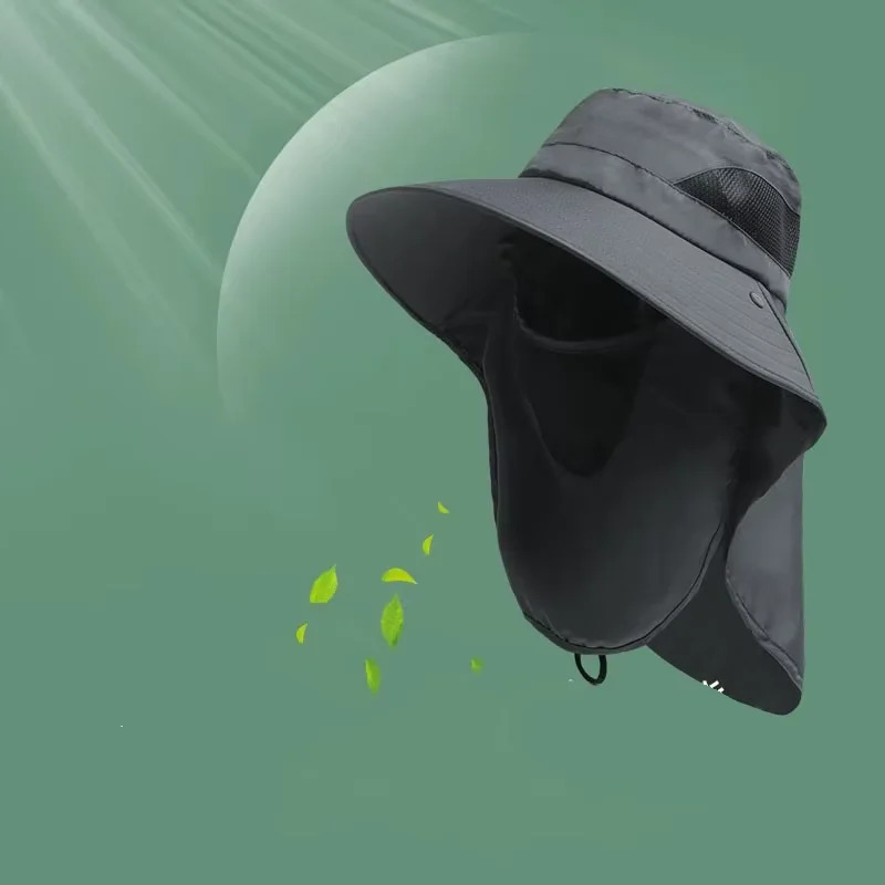 Summer Sun Hats UV Protection  - Mens Outdoor Hunting Hats avaliação e preço