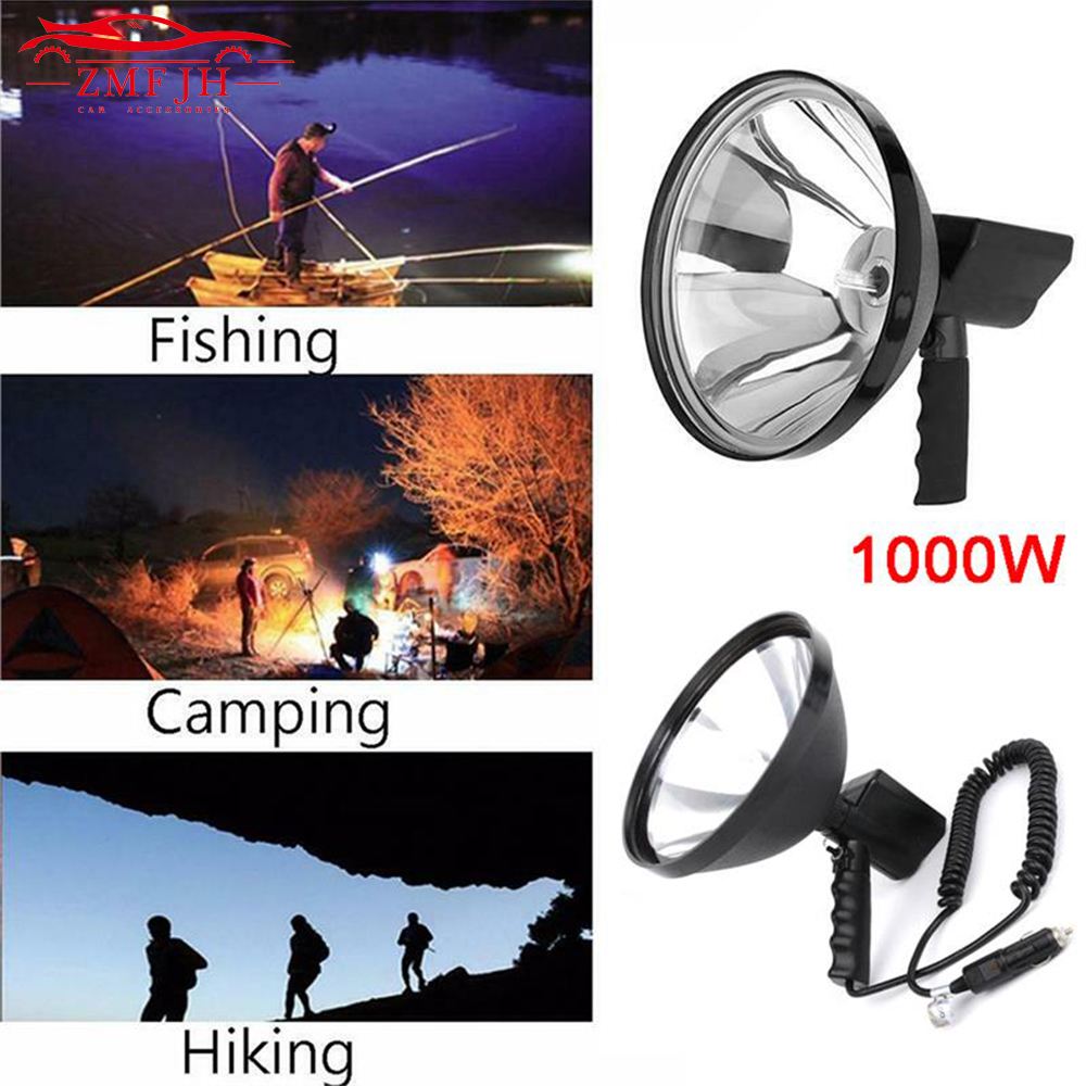 9 inch 1000W 12V  HID Handheld - Outdoor Hunting Pictures avaliação e preço