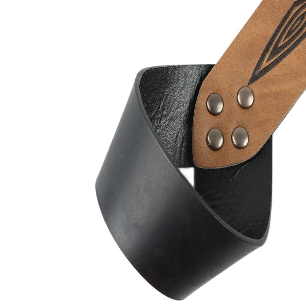 1pc Medieval PU Leather Sword  - Outdoor Hunting Movies avaliação e preço