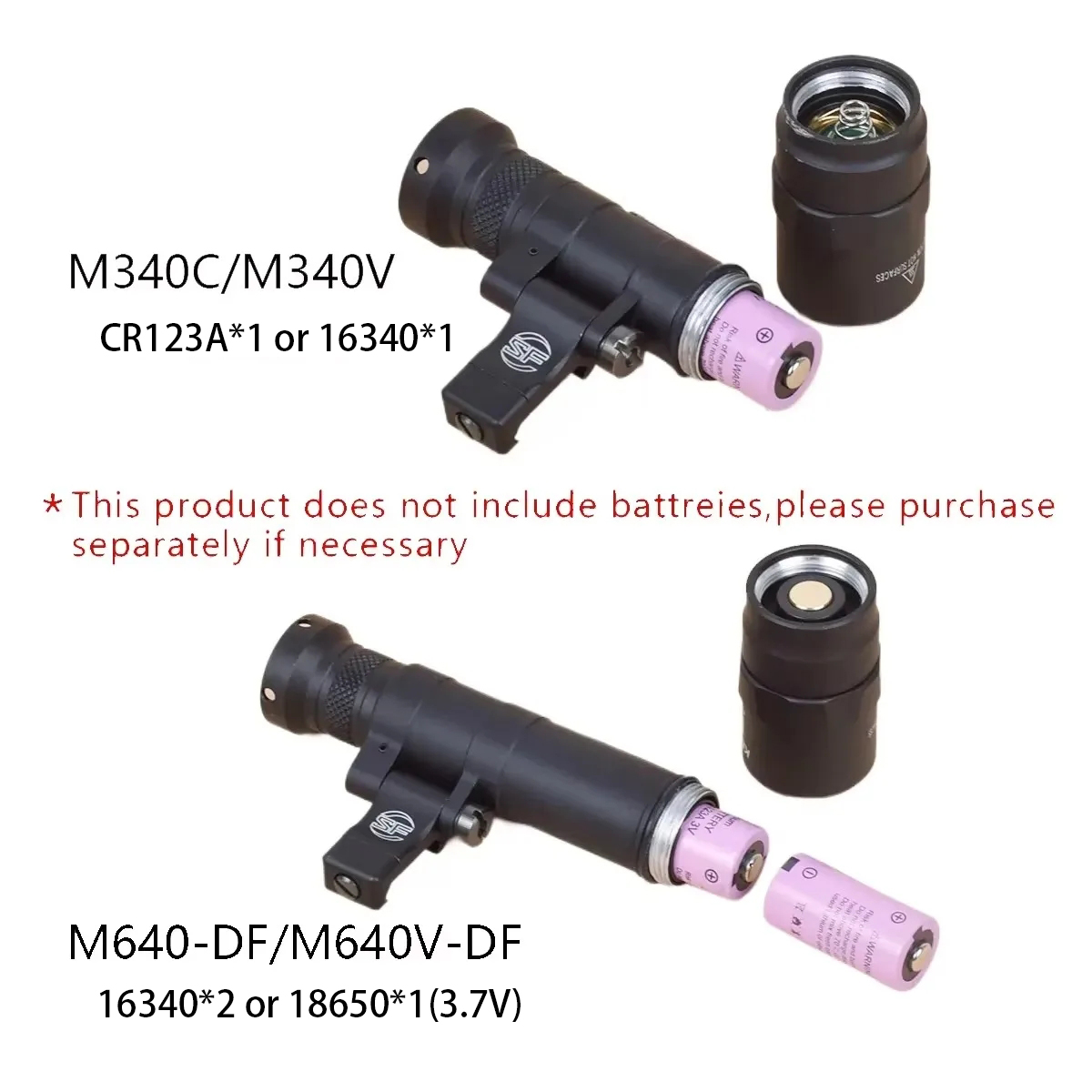 Surefir M600 M340 DF M640 SF F - Hunting Outdoor Shop avaliação e preço