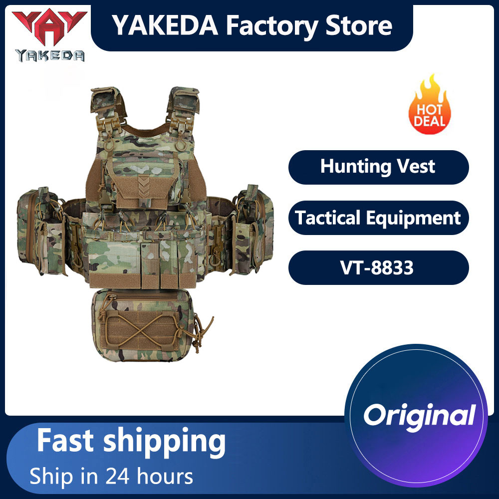 YAKEDA Tactical Vest Quick Rel - Hunting And Outdoor Supplies avaliação e preço