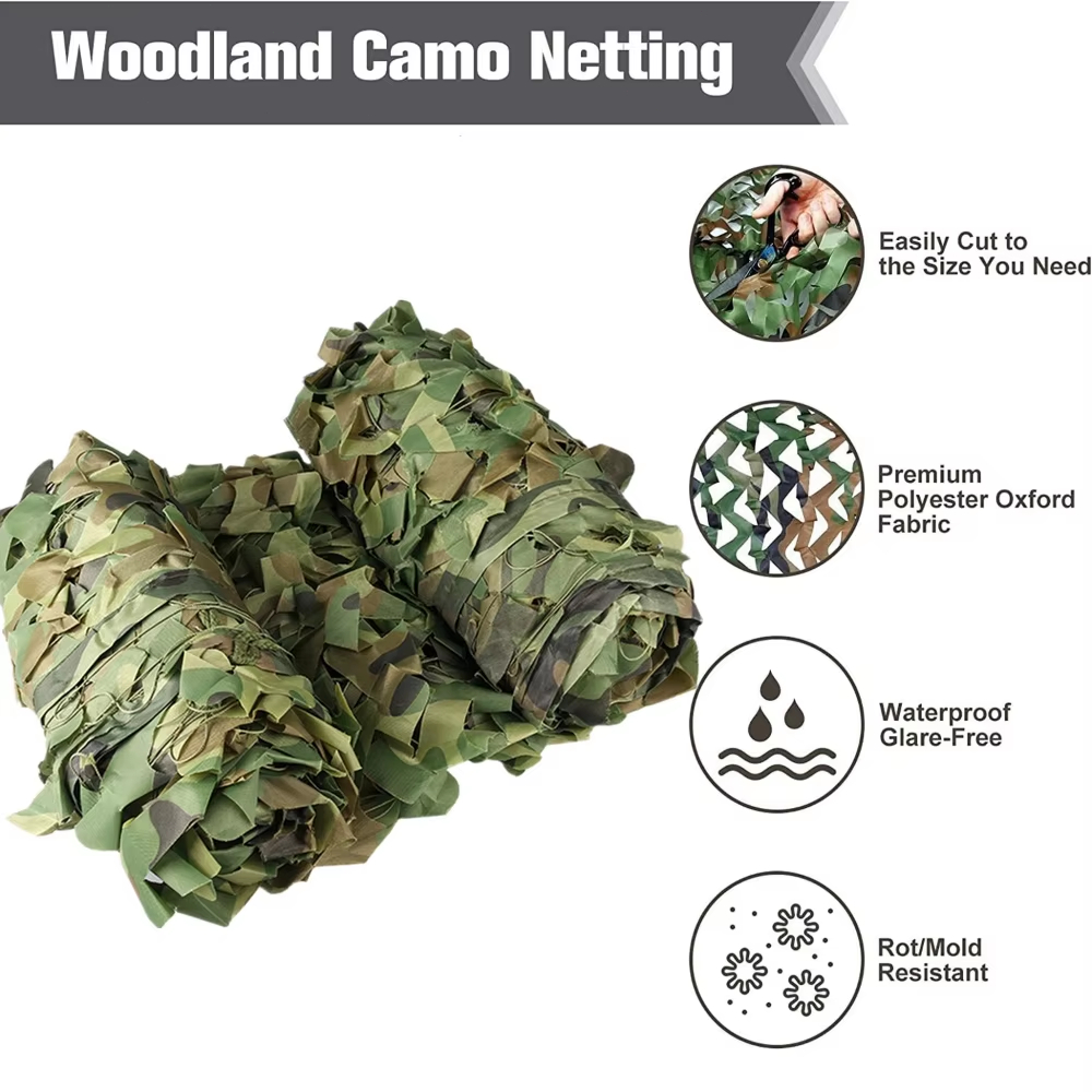 Woodland Camouflage Net Sunsha - Hunting And Camping In Forest avaliação e preço