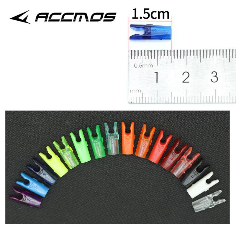 50pcs Plastic Arrow Nocks For  - Hunting Bow Compound avaliação e preço
