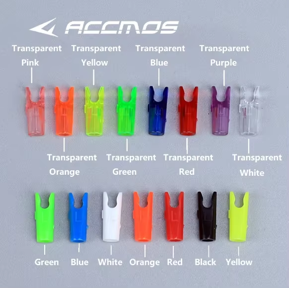 50pcs Plastic Arrow Nocks For  - Hunting Bow Compound avaliação e preço