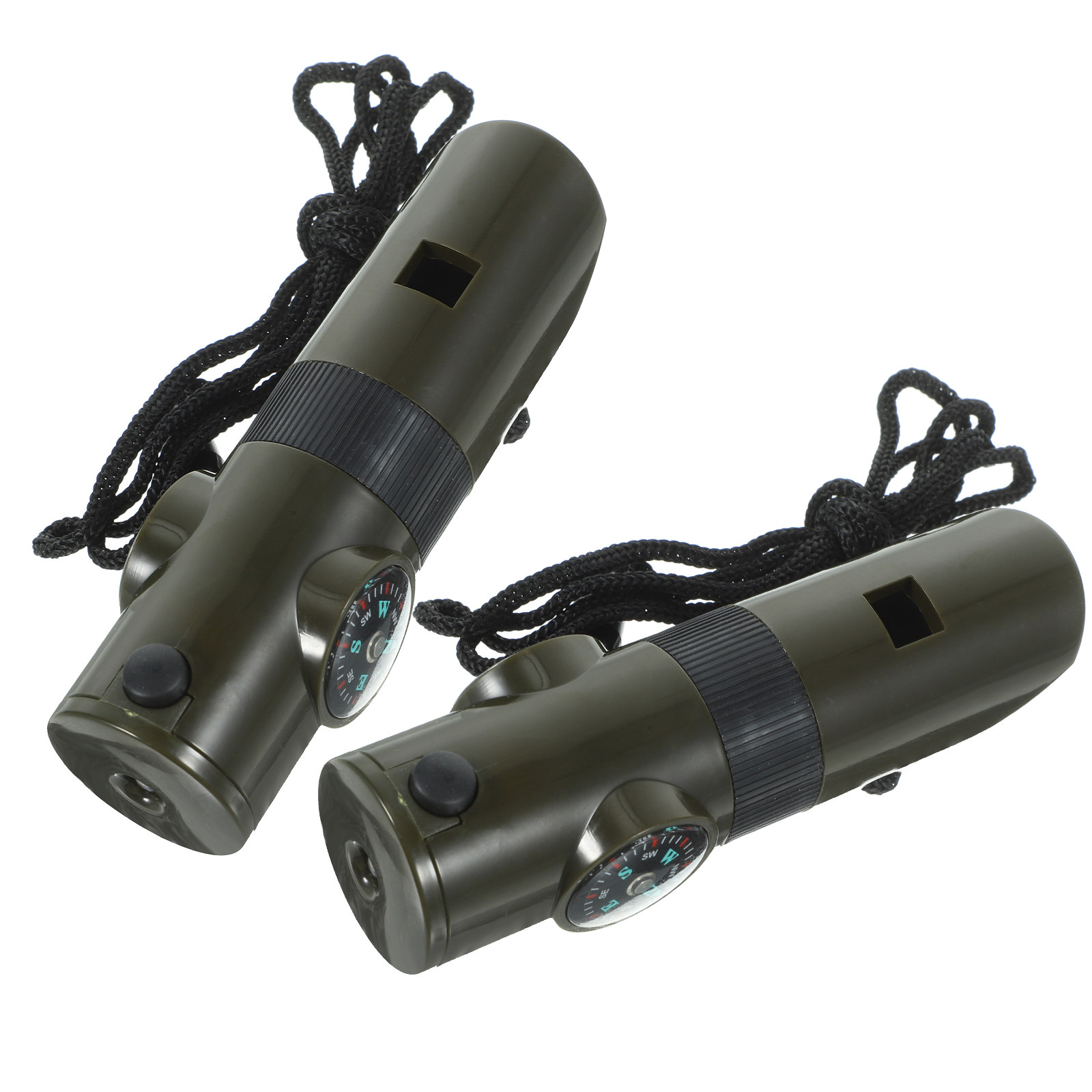 2Pcs Multi-Functional Survival - Hunting Outdoor Thermometer avaliação e preço