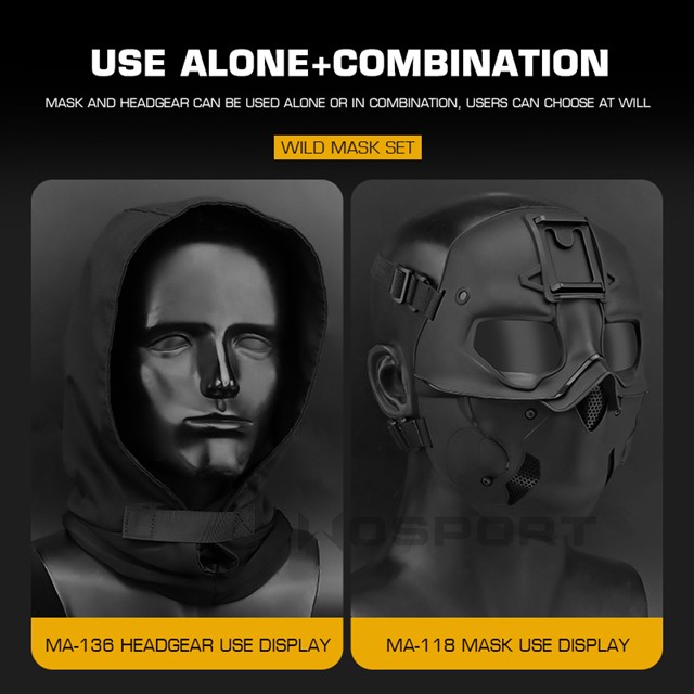 Wild Mask Set Tactical Equipme - Wildman Hunting & Outdoor avaliação e preço